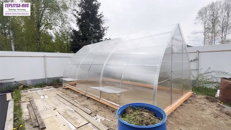 Обзор каплевидной теплицы Видео-обзор каплевидной теплицы